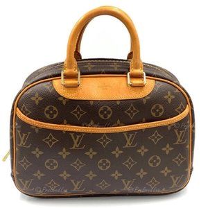 Authentic LOUIS VUITTON Monogram Trouville Bag